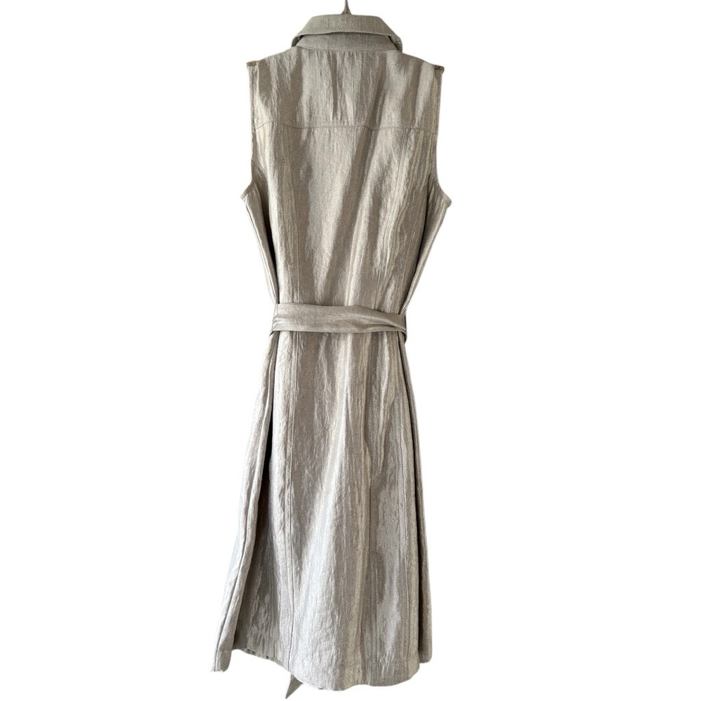 NWT WHBM Metallic Shirt Dress Sz 0 - Picture 6 of 15